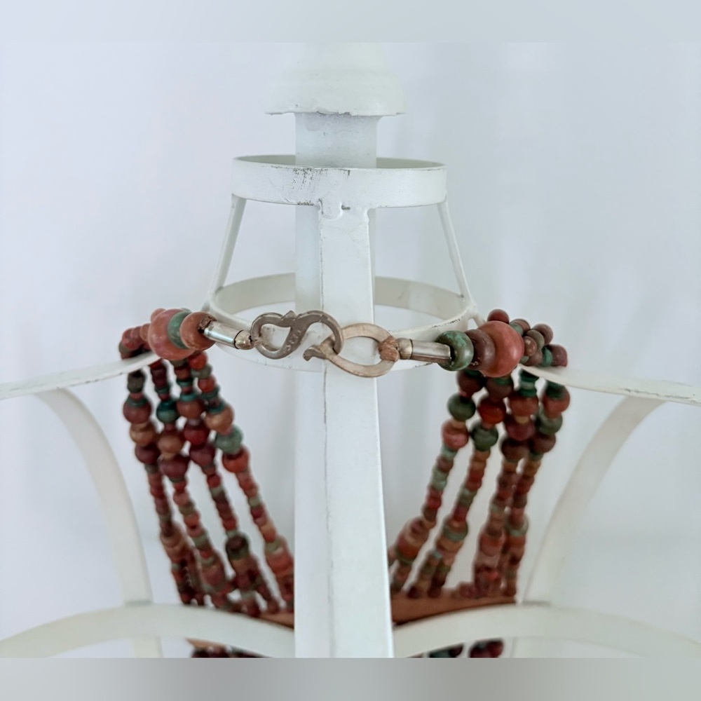 Multicolor Beaded Necklace - Picture 2 of 2